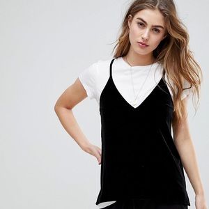 Abercrombie Velvet Tank Top NWT